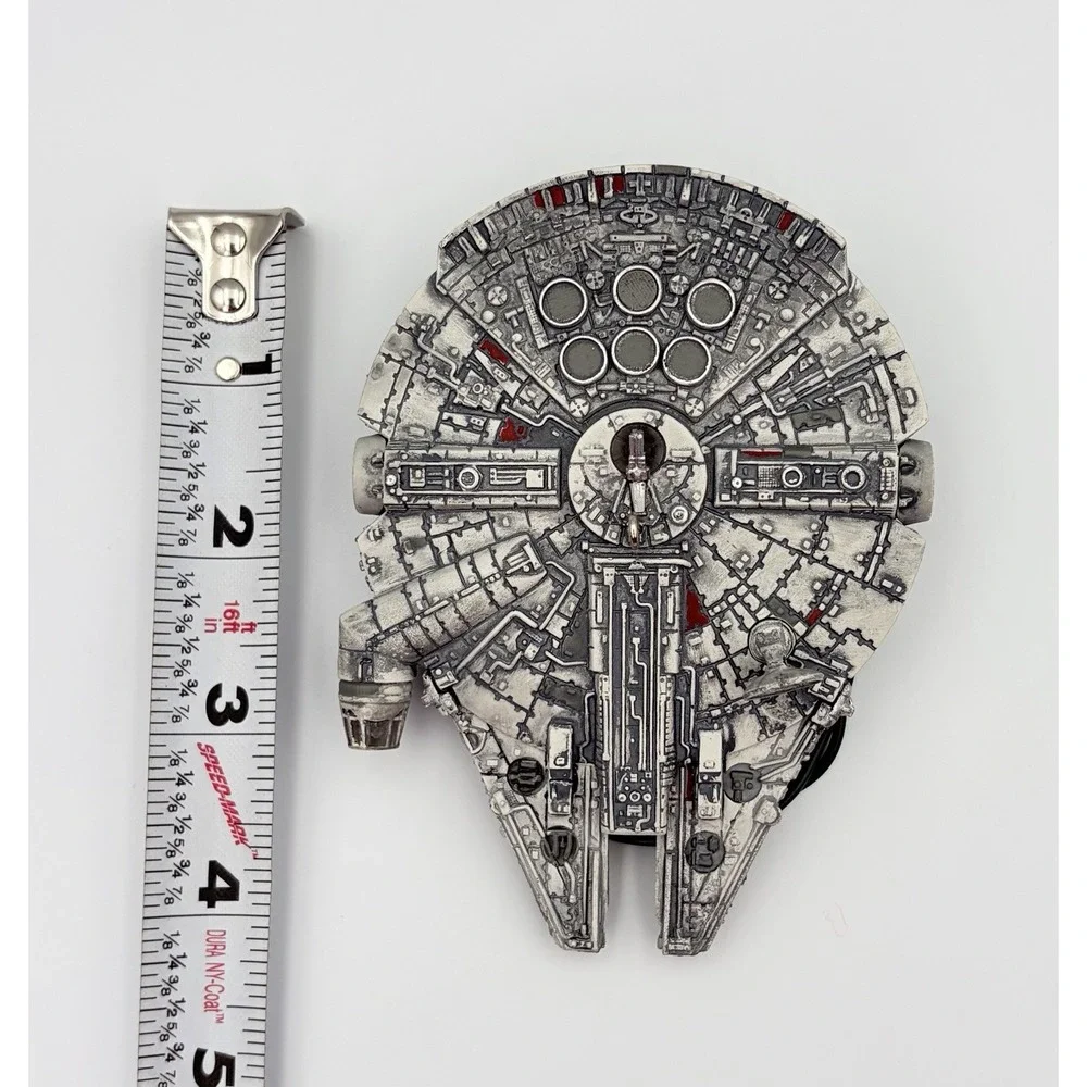 1996 Hallmark Keepsake Ornament Star Wars Millennium Falcon Magic Light Vintage